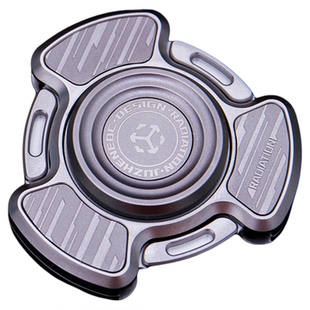 矩阵EDC 辐射开甲响珠指尖陀螺 黑科技金属手指解压小玩具 老铁匠