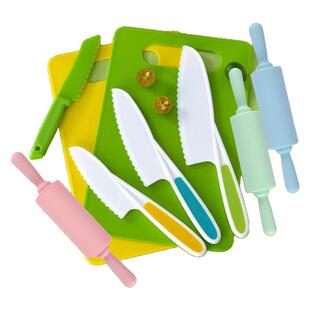 儿童厨房擀面杖幼儿园早教食品级饺子棍滚轴压橡皮泥彩泥棍擀面棒