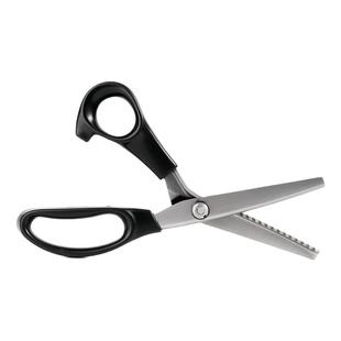 花边剪刀家用锯齿裁缝手工剪刀DIY大波浪花纹狗牙三角锁边专用剪