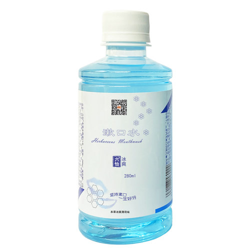 口腔上火就用六怡漱口水嘴巴起泡牙龈角舌头深度清爽