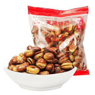 天津特产廉海权狗屁花豆果仁油炸蚕豆老虎豆五香花生米下酒菜小吃
