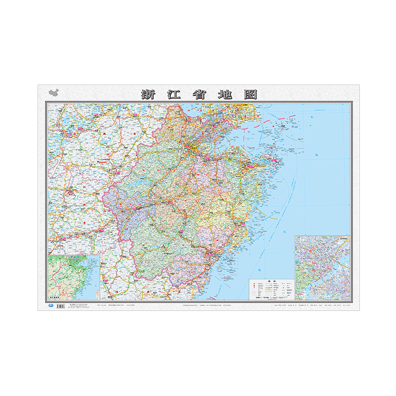 浙江省分省地图大尺寸