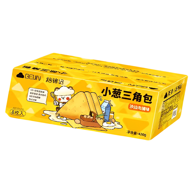 焙锦记小葱三角包蛋皮吐司面包