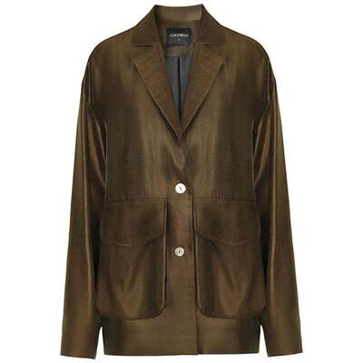 COCOBELLA奢感珠光人丝西装