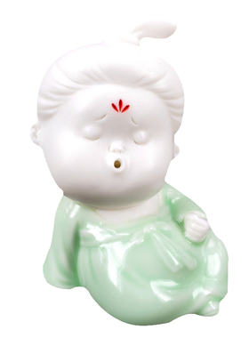 中国风创意小宫娥唐仕女香插摆件