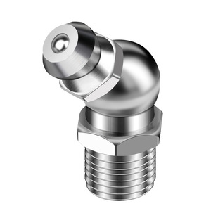 德国精工黄油枪嘴头锁钳式工业国标挖机配件大全黄油咀注油嘴接头