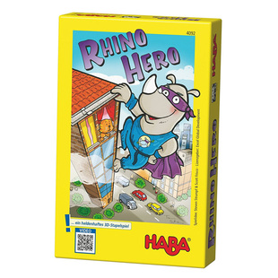 升级版 超级小犀牛盖房子 祖国版 4092互动儿童桌游4-10岁亲子玩