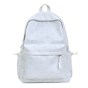 可爱蝴蝶结书包ins小众不撞款背包休闲百搭高颜值学生旅行双肩包