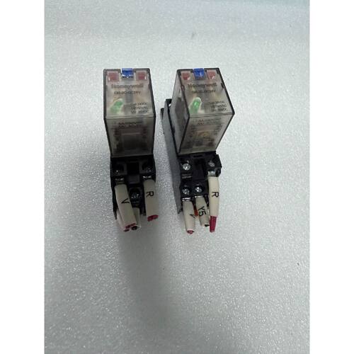 在线议价霍尼韦尔继电器GR-2C-DC24V，拆机件，带底座PGR-
