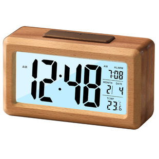 简单实用静音闹钟儿童学生专用智能2025新款电子桌面时钟起床神器