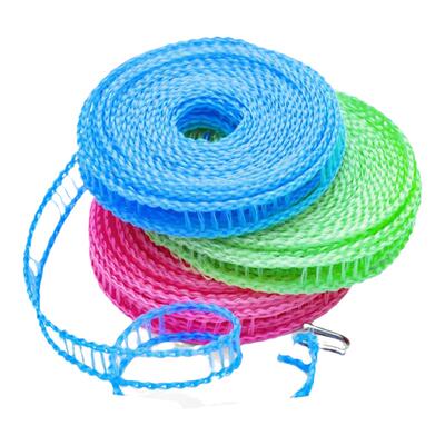 免打孔晾衣绳防风防滑