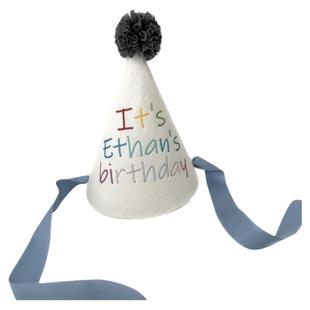 milky garden 定制面料手工韩系儿童生日帽生日派对 装饰拍照道具