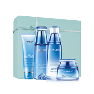 自然堂水乳套装雪域补水保湿舒缓修护化妆品护肤品官方旗舰店正品