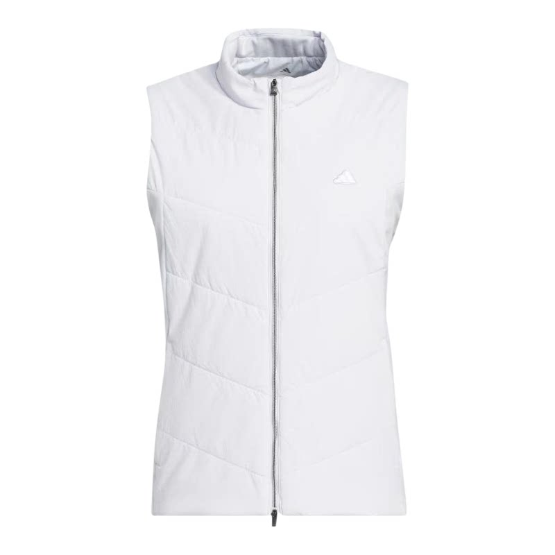 Adidas阿迪达斯女款保暖防风无袖拉链高尔夫球服立领外套KV6569