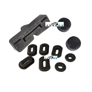 CG125摩托车油箱胶垫油缸缓冲胶侧盖胶套件幸福珠江飞肯豪江嘉陵