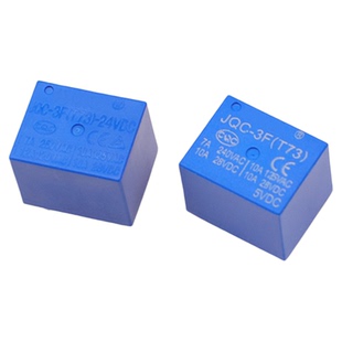 JQC-3F(T73)- 5 12 24VDC T73 5脚 前进功率继电器 DC5/12/24V