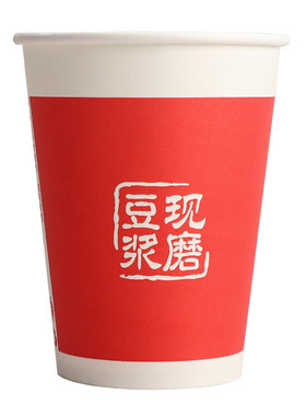 加厚豆浆杯一次性豆浆纸杯商用