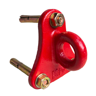 高空作业固定器逃生绳固定挂钩安全绳挂点三角固定环攀岩可拆锚点