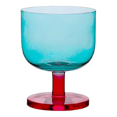 SkyBloom诗客高颜值矮脚香槟酒杯