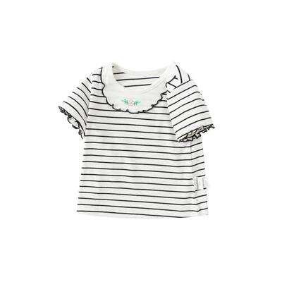 巴拉巴拉新款夏装正肩女童T恤