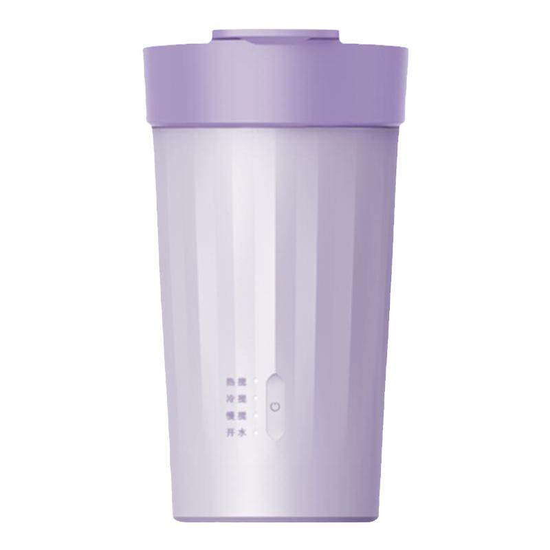 便携奶泡机家用打奶泡器热牛奶打发器电动咖啡搅拌杯加热杯打泡器
