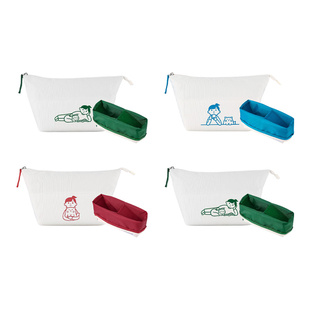 【自营】日本KOKUYO国誉Noritake联名斜面收纳笔袋大容量高颜值铅笔盒铅笔袋简约日系男便携大容量收纳袋