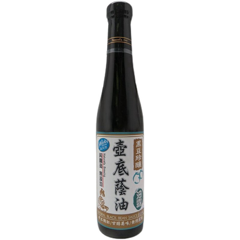 台湾无麸质酱油味荣壶底荫黑豆