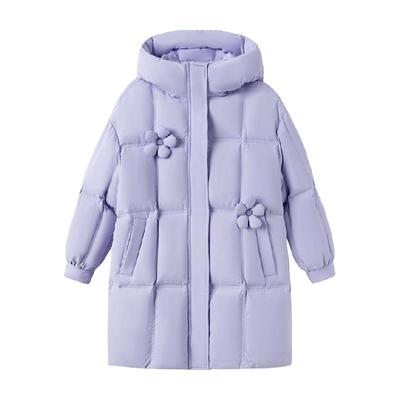 巴拉巴拉儿童长款2024新款羽绒服