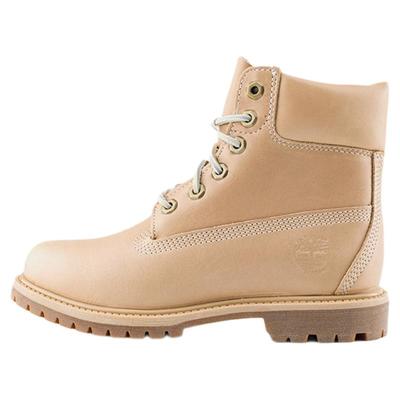 添柏岚官方女鞋高帮靴防水皮革