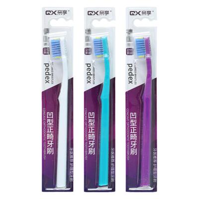 正畸矫正软毛牙刷深度清洁功效