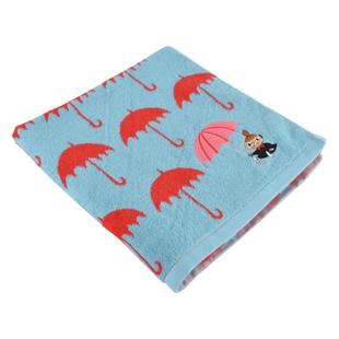 MOOMIN姆明雨伞大浴巾 纯棉卡通家用吸水柔软洗澡男女成人大毛巾