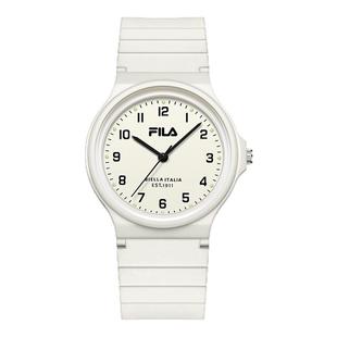 FILA斐乐手表女款学生初高中公务员考试静音专用石英腕表男生6586