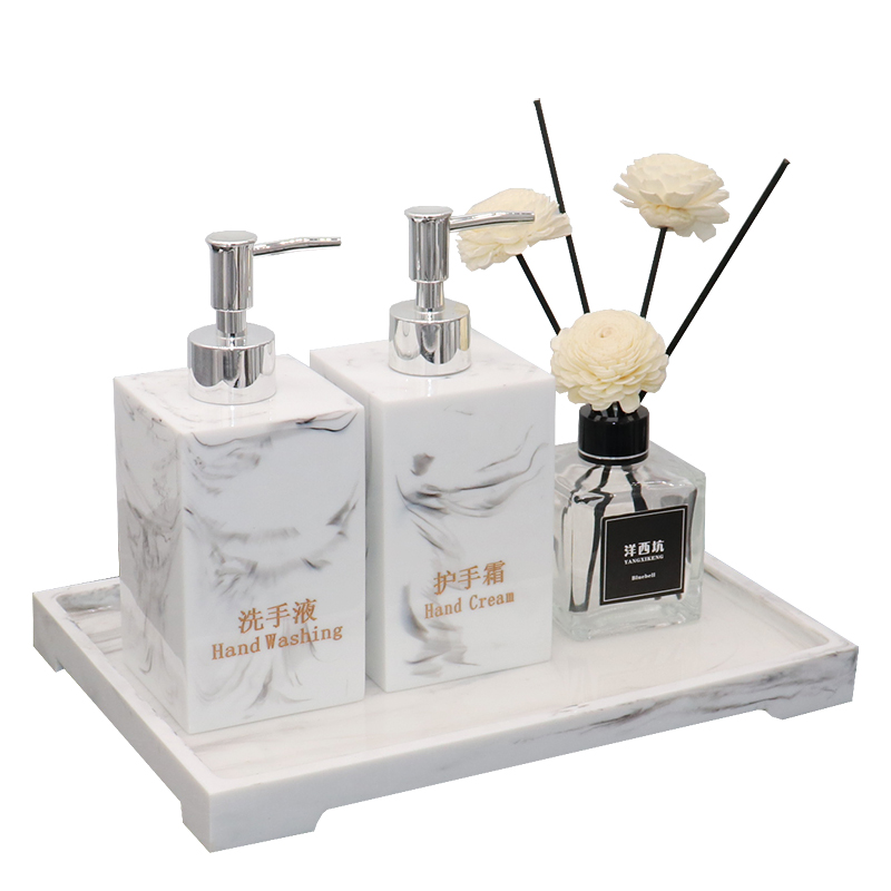 轻奢卫浴五件套卫生间浴室漱口刷牙杯电动牙刷架北欧洗漱组合套装