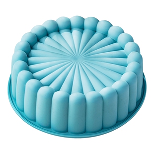 英国千层糕专用模具太阳花硅胶食品级用椰汁蒸蛋糕模马蹄糕耐高温