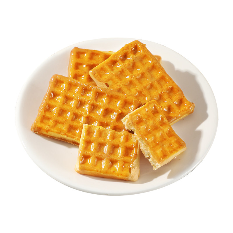 丹夫咸蛋黄拔丝华夫饼独立盒装