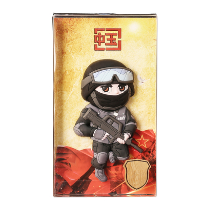 军人国庆阅兵退伍纪念中式冰箱贴