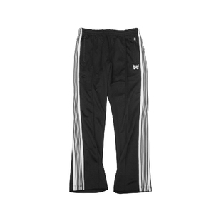 NEEDLES GFKTC蝴蝶刺绣日系男士生款复古潮牌直筒休闲运动长裤子