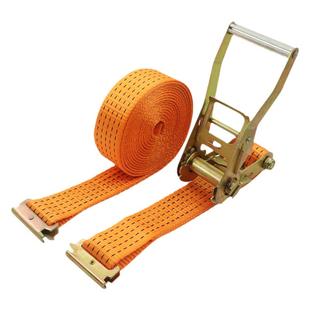 厢式货车冷藏车用双E字扣集装箱隔货物捆绑带拉紧绳器2寸5CM宽5吨