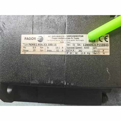 FkM62.60A.E3.100.11法格伺服电机