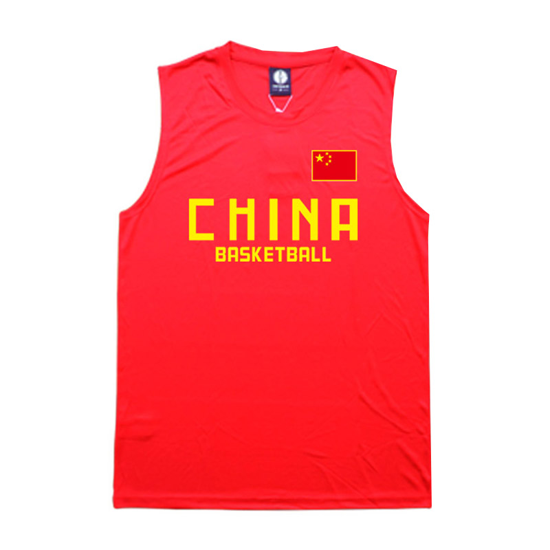 sd中国队篮球服套装队服背心球衣