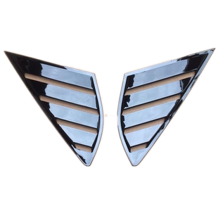 13-21蒙迪欧后侧百叶窗后窗出风口装饰框外饰新蒙迪欧改装野马款