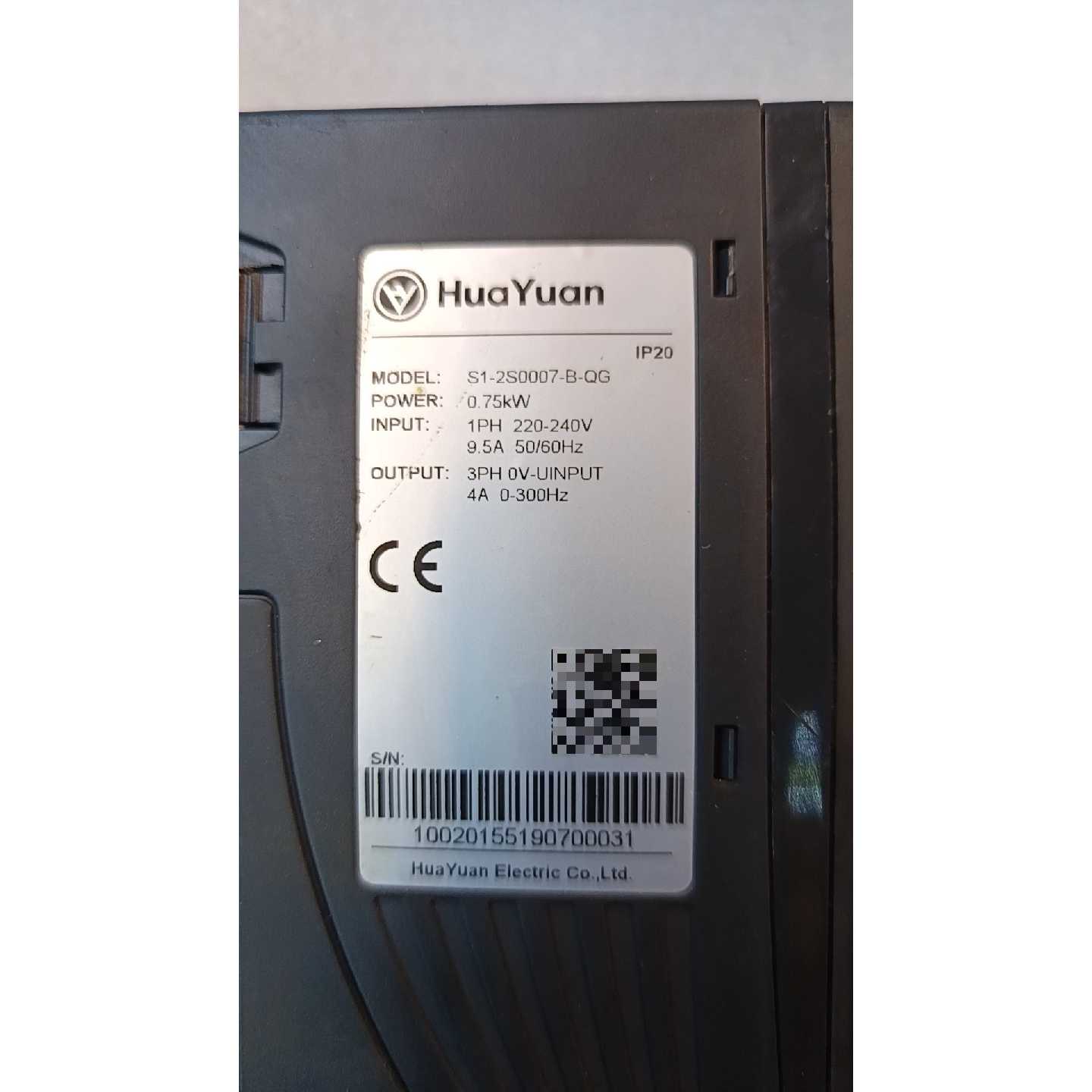 议价华远变频器S12S0007BQG0.75KW22维修图片