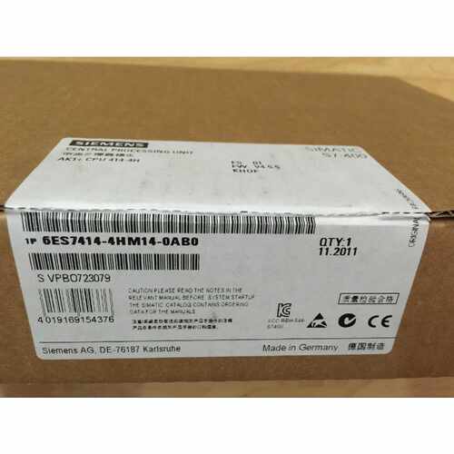 议价6ES7414-4HM14/3XM05-0AB0西门子S7-400 CPU414-4H中央处理器
