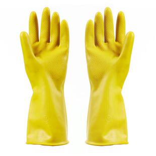 洗碗手套橡胶加厚耐磨耐用乳胶保洁工作塑胶皮家务清洁厨房用劳保