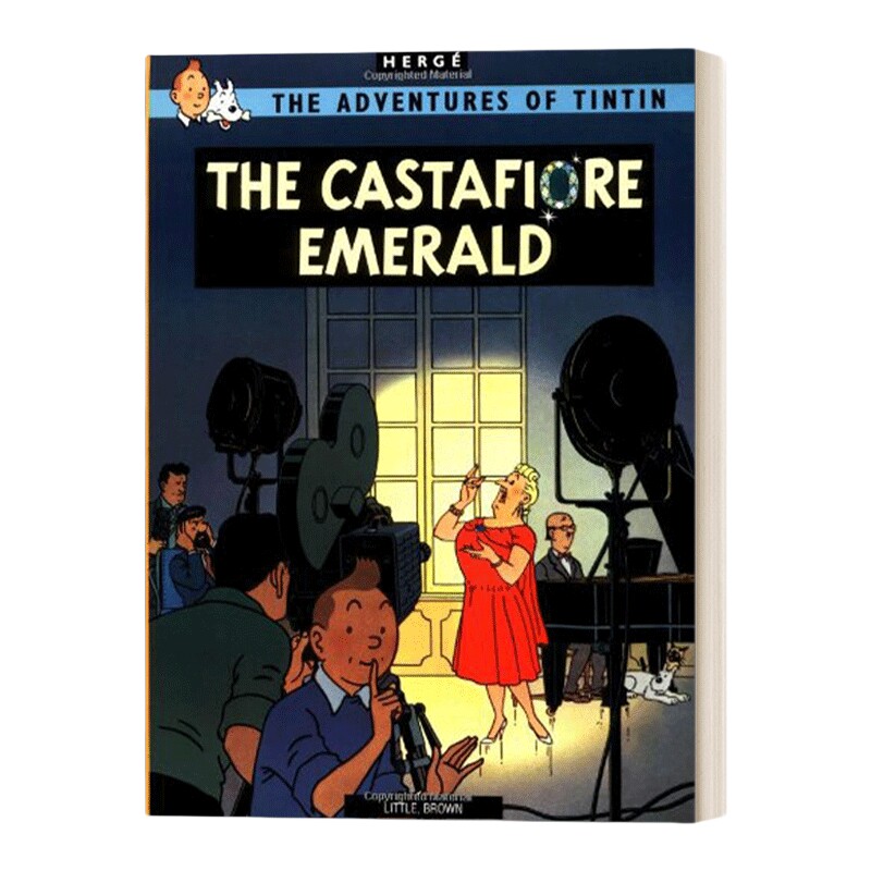 英文原版 The Castafiore Emerald 丁丁历险记 绿宝石失窃案 英文版 进口英语原版书籍