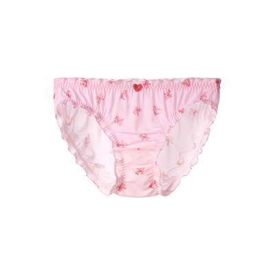 ubras纯棉抗菌底裆女中腰内裤