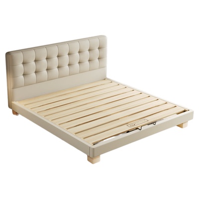 热销⭕ENF纯实木-齐边榫卯静音床