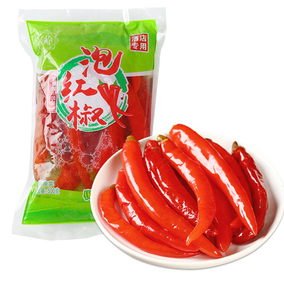 四川老坛泡椒泡红椒二荆条泡菜家用咸菜剁椒鱼头调料配料