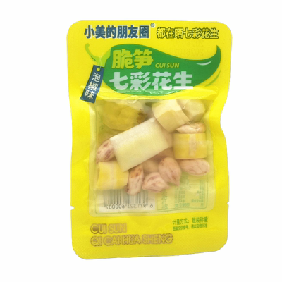 小美的朋友圈脆笋七彩花生250g