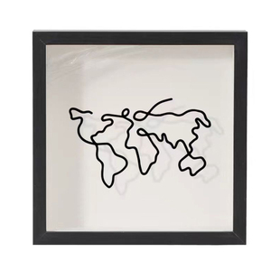 时光碎片票根纪念收纳框旅行机票影演唱会门收藏框大白墙纪念装饰